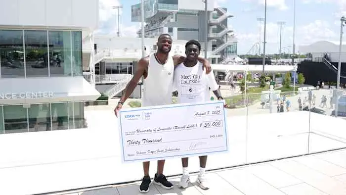 Frances Tiafoe surprises University of Louisville student with $30,000 scholarship
