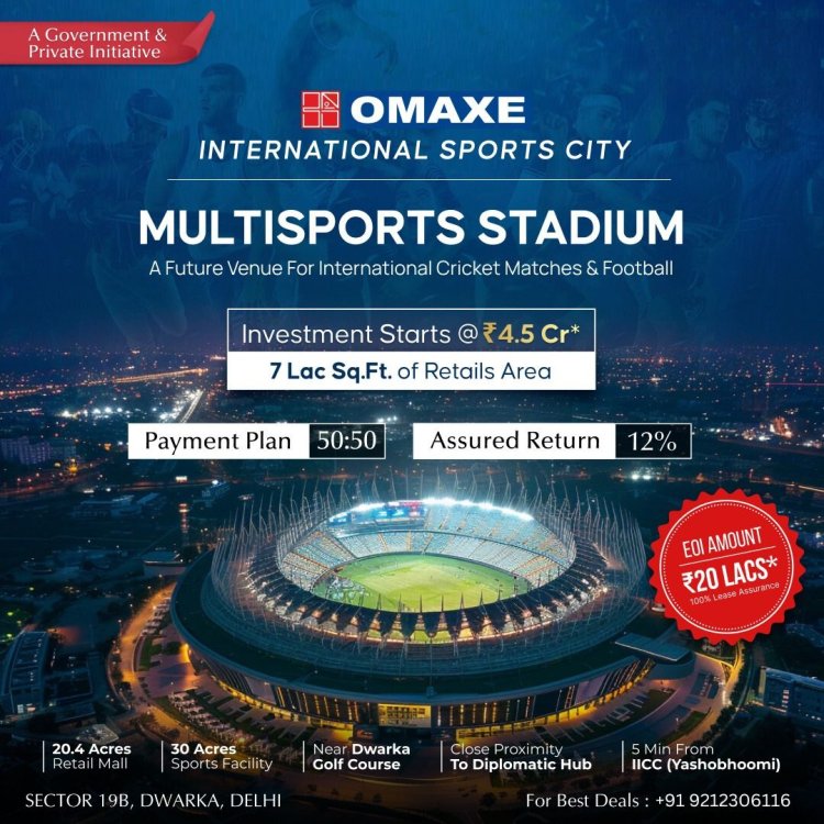 Investing in Omaxe Sports City Dwarka Sector 19B